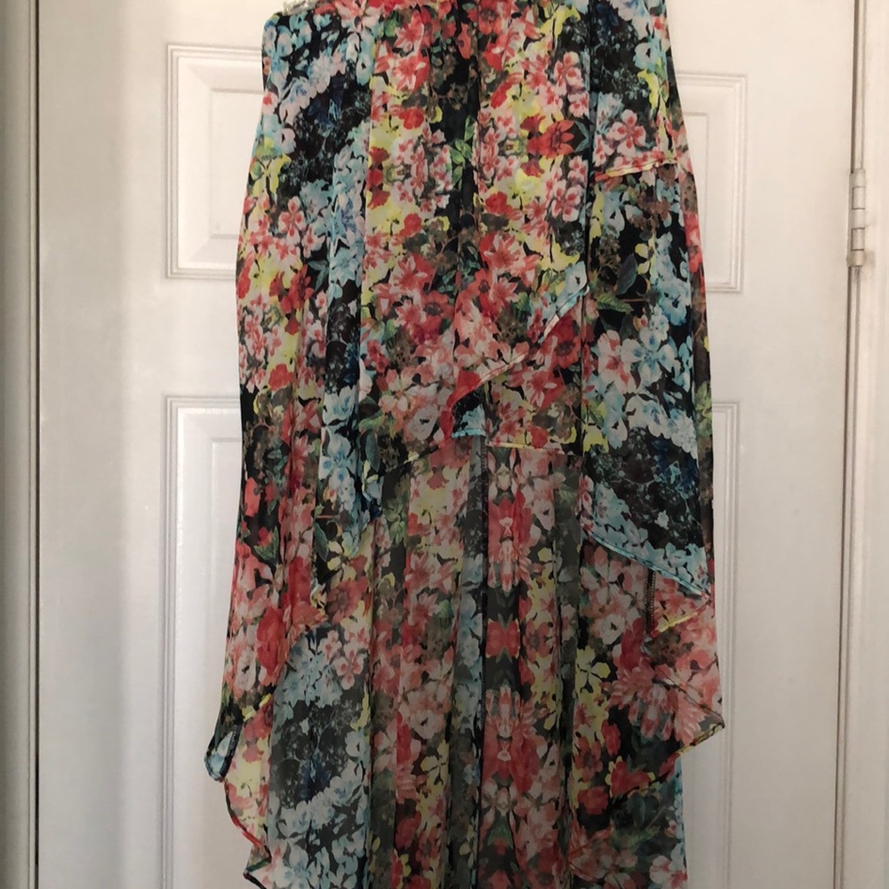 High low skirt